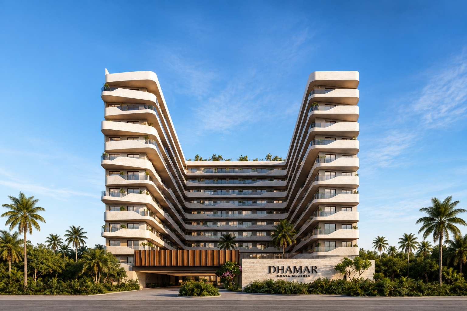 Arquitectura de DHAMAR Costa Mujeres